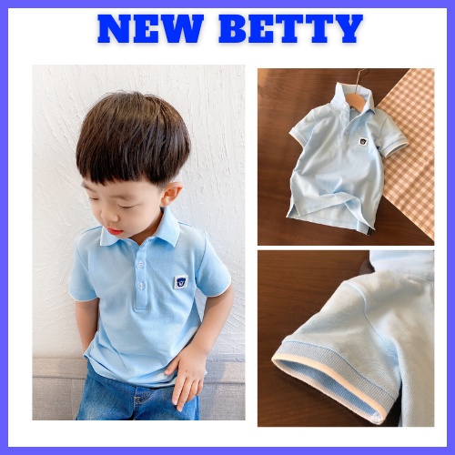 ÁO POLO cho bé. NEWBETTY Xanh Ngọc. Size 9-45kg