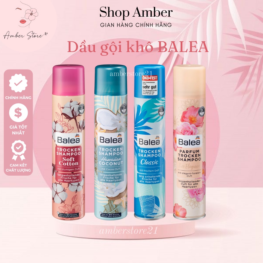 [HÀNG NỘI ĐỊA ĐỨC] - DẦU GỘI KHÔ BALEA – 200ML
