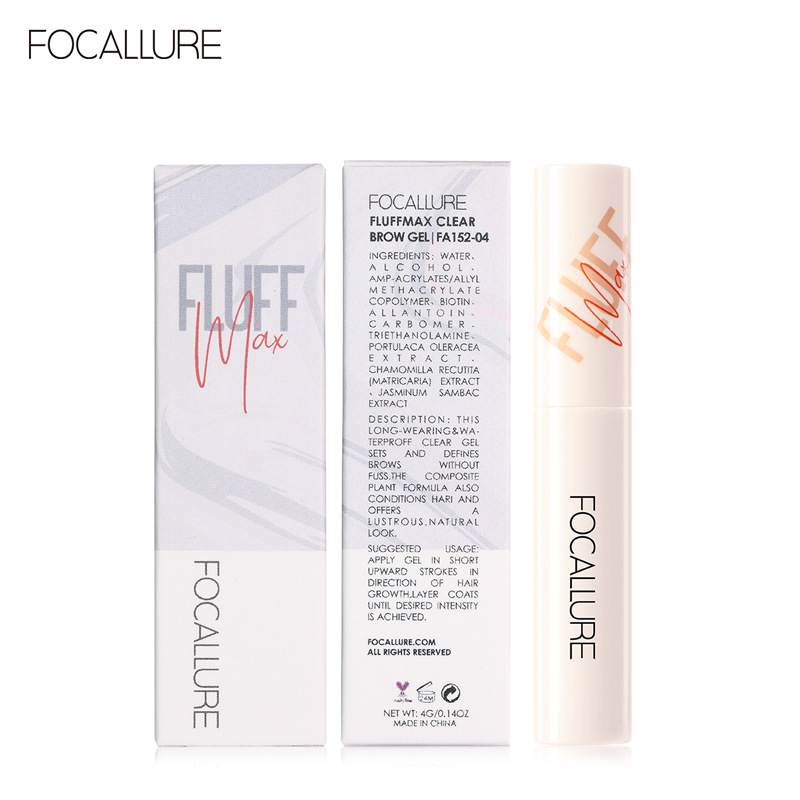 Gel Kẻ Mày Focallure Kèm Cọ Chống Thấm Nước Lâu Trôi
