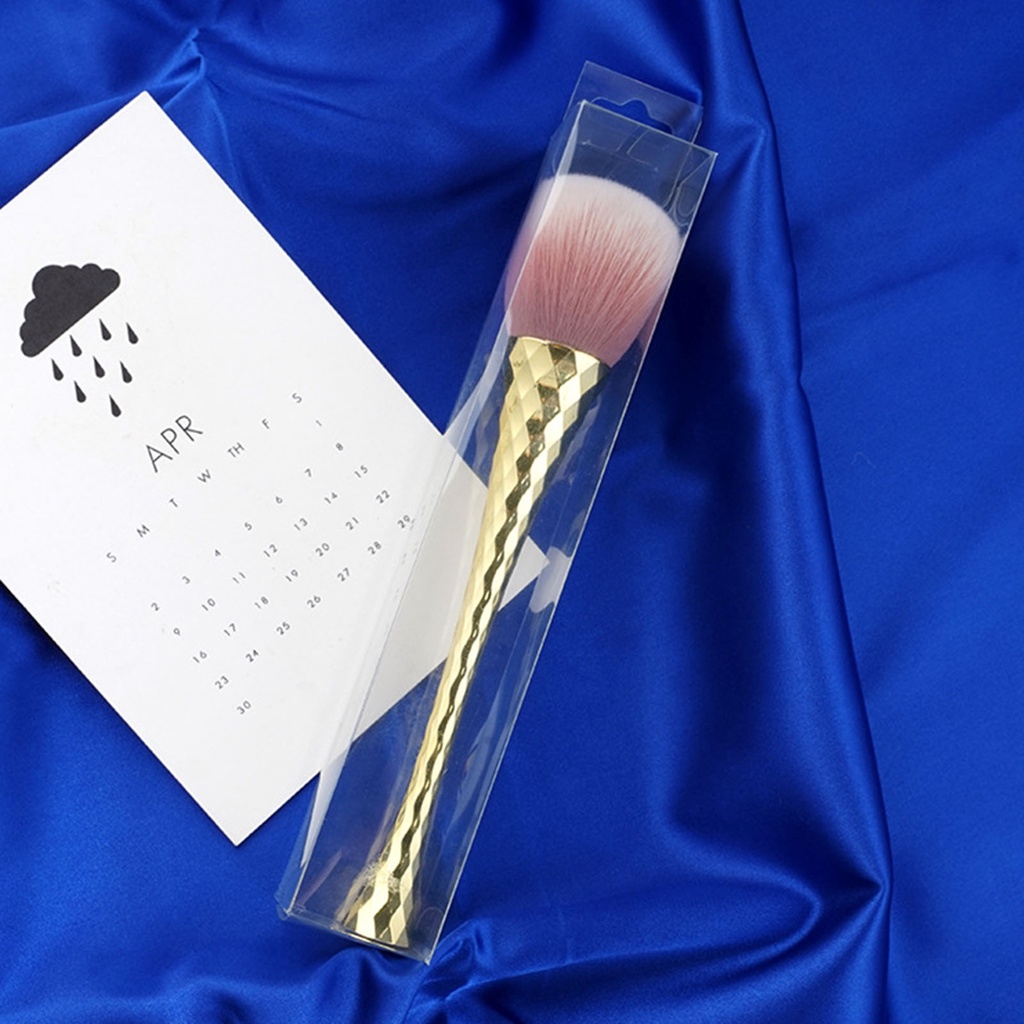 Cọ Trang Điểm Phấn Má Hồng / Tạo Khối Nhẹ Chống Trượt Có Thể Tái Sử Dụng