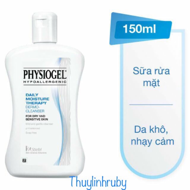 Sữa rửa mặt dành cho da khô, da nhạy cảm- PHYSIOGEL