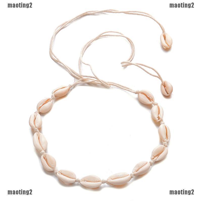 ☼Vòng Cổ Choker Mặt Vỏ Sò Thời Trang Đi Biển