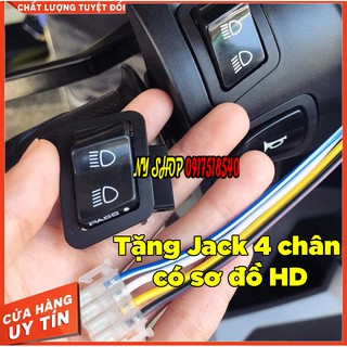Công Tắc Passing Sh Tặng Kèm Jack 4 Chân ( có sơ đồ hướng dẫn)
