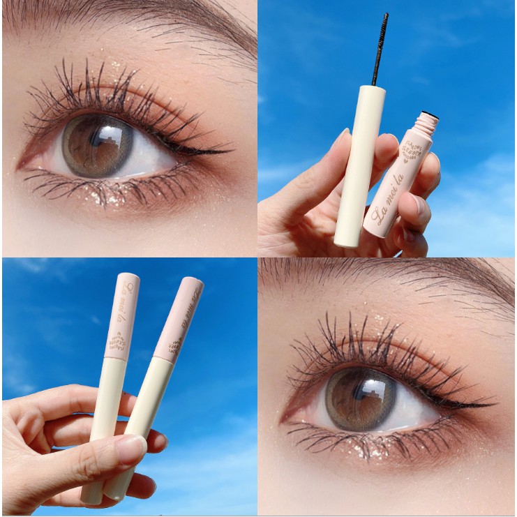 Mascara Lameila cọ mảnh chuốt mi đầu mảnh tơi giúp làm cong dài mi chống thấm nước bền màu lâu trôi độc đáo - AU0056