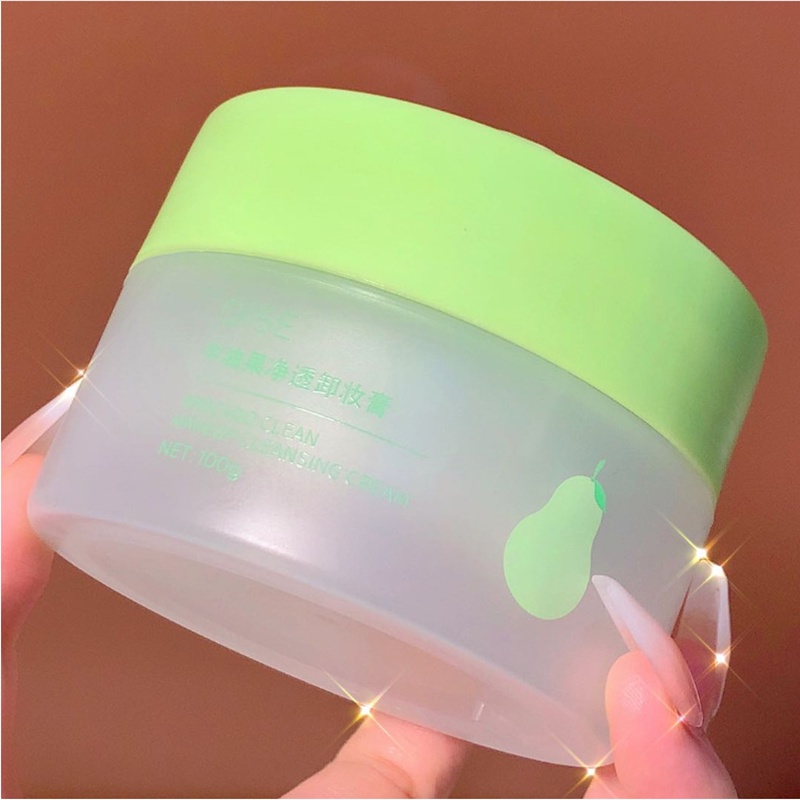 [Hàng mới về] Sáp tẩy trang dưỡng da QISE từ bơ thiên nhiên giúp dưỡng ẩm làm sạch dành cho mọi loại da