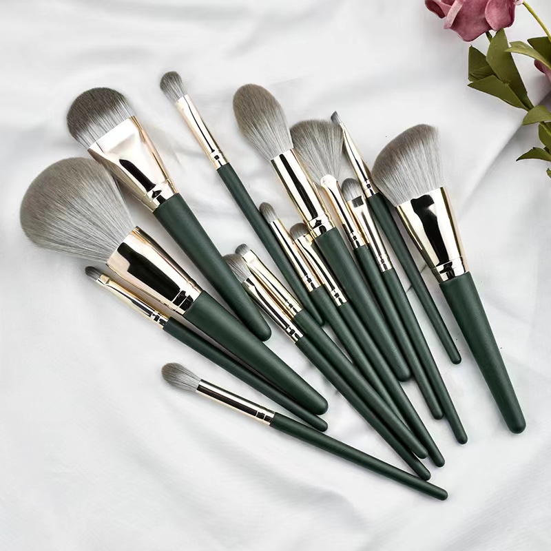 Set Cọ Trang Điểm Phấn Mắt Sợi Mềm Tiện Dụng Cho Người Mới Bắt Đầu
