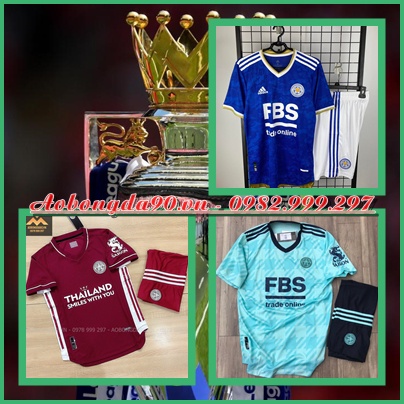 Bộ Quần Áo bóng đá CLB Leicester City 2021 - 2022 - Hàng Super Thái Chuẩn thi đấu