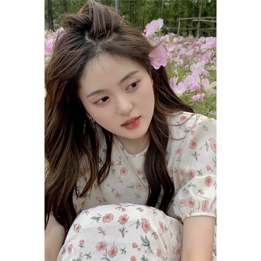 VÁY BABYDOLL HOA NHÍ ULZZANG 2 LỚP🌼