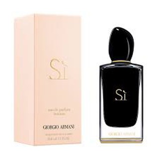 [Chính Hãng] Nước Hoa Nữ Giorgio Armani Si Intense Eau De Parfum (Sì Đen) 100ml - Tự Nhiên, Trầm Tĩnh, Quyến Rũ