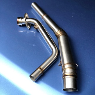 Cổ pô 2 khúc inox cho Rai - Ex135 - Ex150 - Win/sonic
