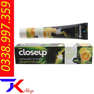 Kem đánh răng Closeup dầu quất - thảo dược 180g