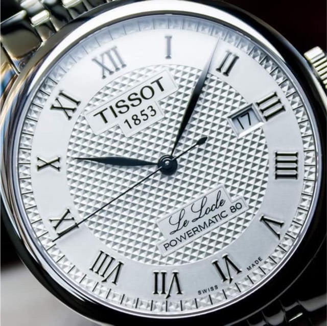 Đồng hồ nam Tissot 1853 Le Locle T006.407.11.033.00 39mm máy cơ Automatic, kính Sapphire, cỗ máy độc quyền Powermatic 80