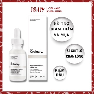 Tinh chất Dưỡng Serum The Ordinary Niacinamide 10% + Zinc 1% Mờ Thâm, Cấp Ẩm, Dưỡng Trắng