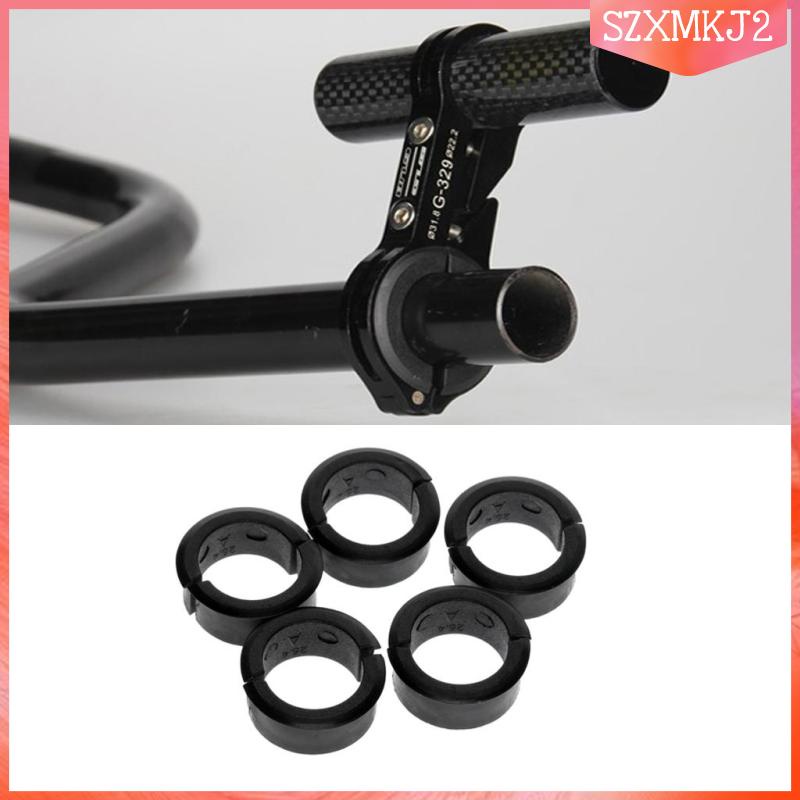Set 10 Phụ Kiện Nối Dài Tay Lái Xe Đạp Kích Thước 9x22.2mm Bằng Nhựa Zxmkj2