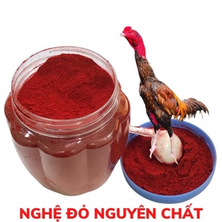 Bột nghệ đỏ nguyên chất vô gà đá