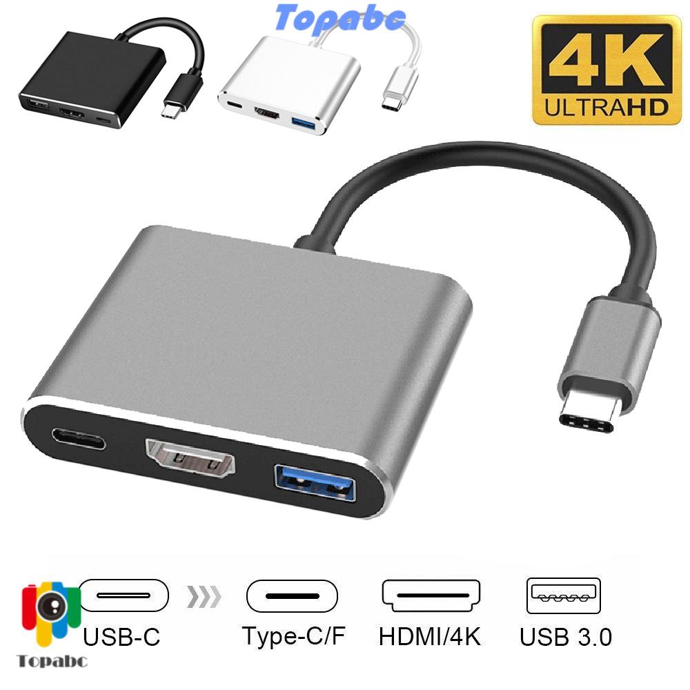 Đầu chuyển đổi cổng USB Type-C 3 trong 1 chuyên nghiệp tiện dụng | BigBuy360 - bigbuy360.vn