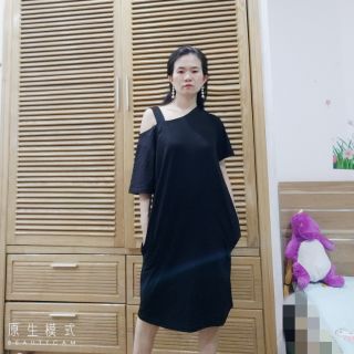 Đầm Suông Mẹ Và Bé Đính Nơ MS 1958
