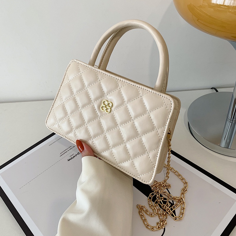 Túi Xách JASMIN NOIR Nữ Họa Tiết Caro Sang Trọng
