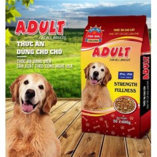 Thức Ăn Hạt Dành Cho Chó Trưởng Thành Pro-Dog Adult bao 400g