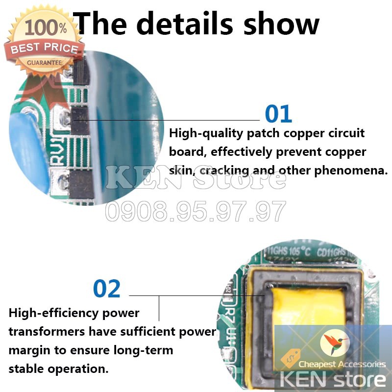 Nguồn led driver, bộ chuyển dòng, chấn lưu cho chip led luxeon | BigBuy360 - bigbuy360.vn