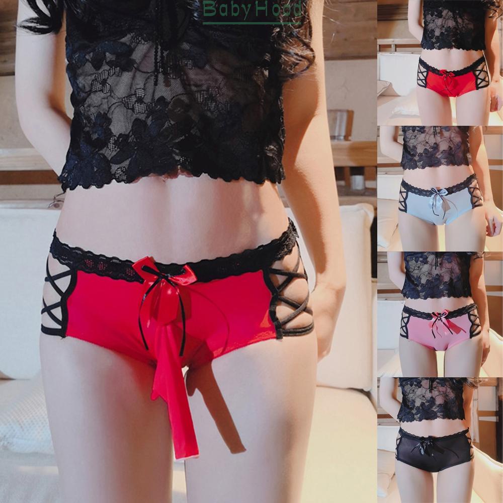 Men Women Sissy Mash Sheer Gay Pouch Thongs Briefs Underwear Underpants Panties QYaeBiOY#BBHOOD