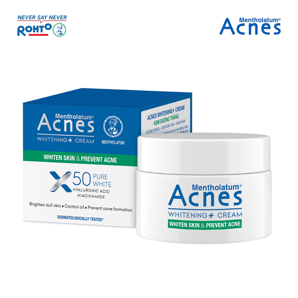 Kem dưỡng trắng Acnes Pure White Cream 50g (bao bì mới)