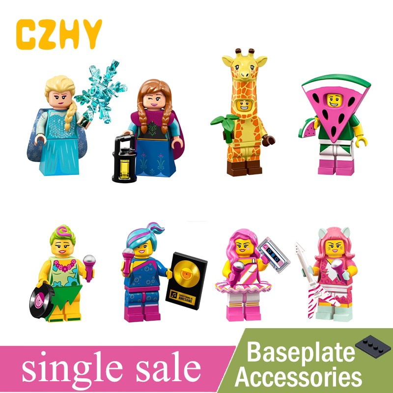 Bộ Đồ Chơi Lắp Ráp Mô Hình Nhân Vật Elsa Anna WM6067