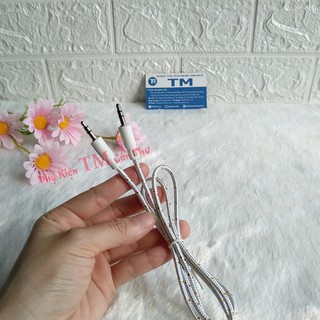 Cáp âm thanh 2 đầu 3.5mm dây dù dài 1m
