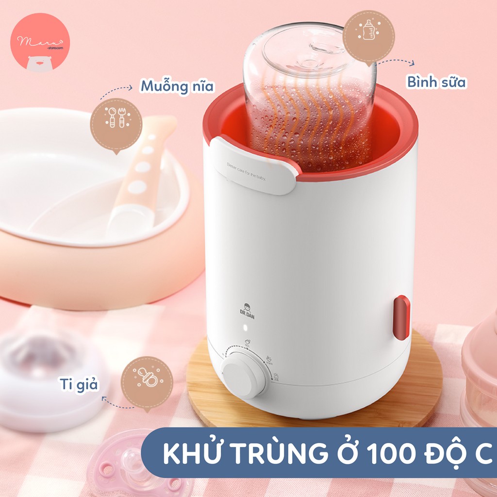 [✅ BH 3 tháng 1 đổi 1 Máy hâm sữa siêu tốc DRDAN (Deerma) (kèm cốc hâm đồ ăn dặm)