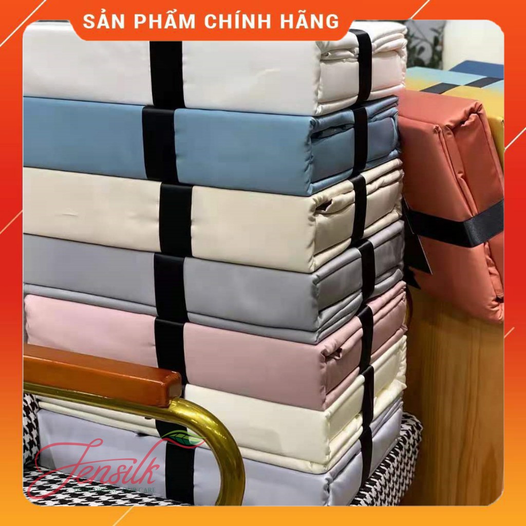 Bộ chăn ga gối lụa Tencel 100% 80s cao cấp, các tone màu mới, hot nhất 2021 siêu mát mịn