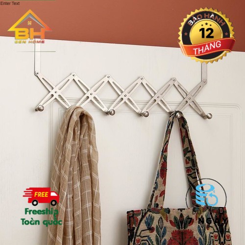 DỤNG CỤ MÓC TREO ĐỒ SAU CỬA INOX BenHome68