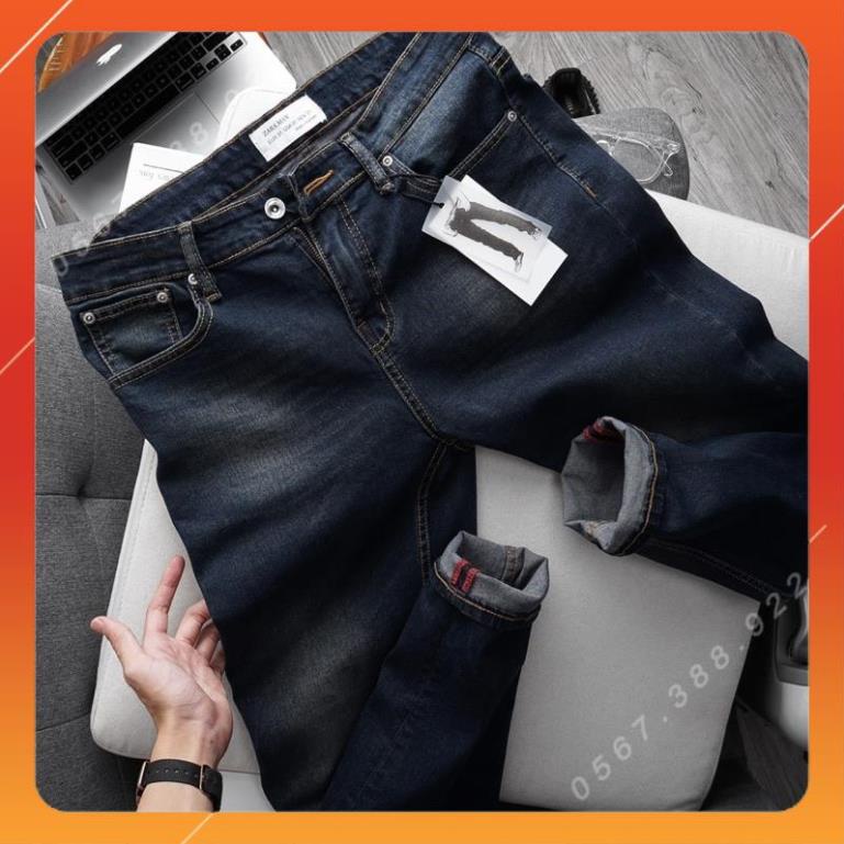 - Quần jean nam cao cấp slimfit chuẩn dáng xuất khẩu xanh rêu