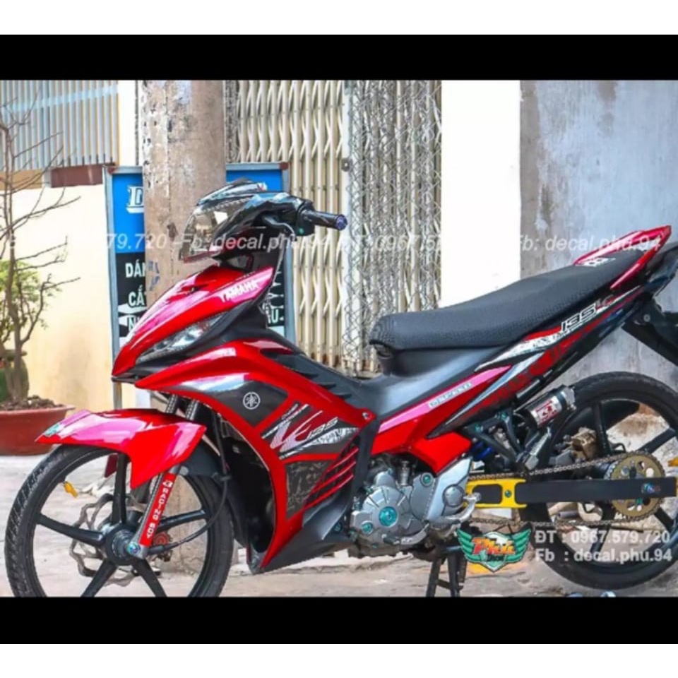 Tem rời ex 135 lc đỏ đen candy