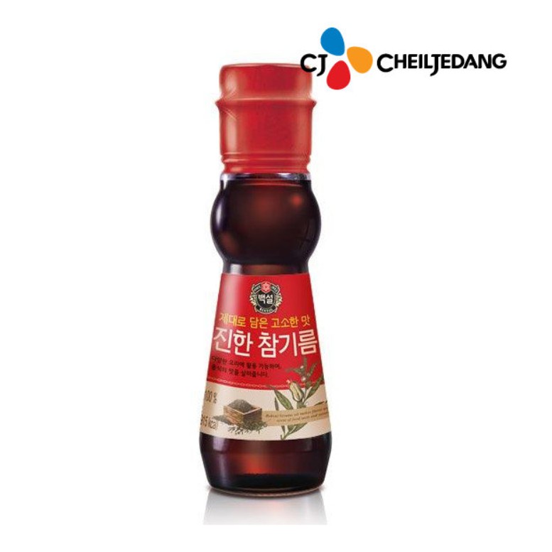 [CJ] DẦU MÈ ĐẬM ĐẶC - 진한 참기름 110ML