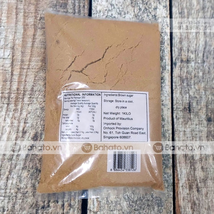 Đường nâu làm bánh  Aunt Michelle gói 1kg