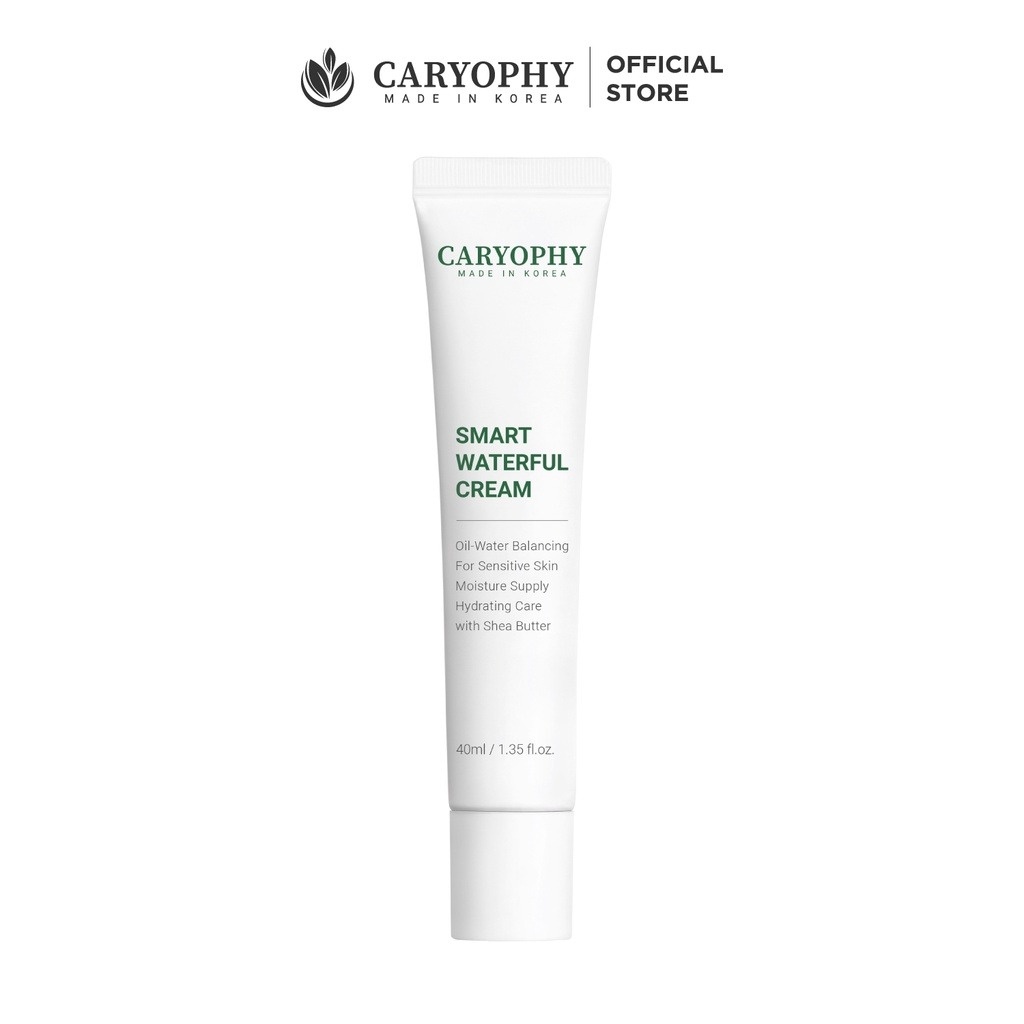 Kem dưỡng ẩm cấp nước và phục hồi làn da chuyên sâu Caryophy Smart Waterful Cream 40ml