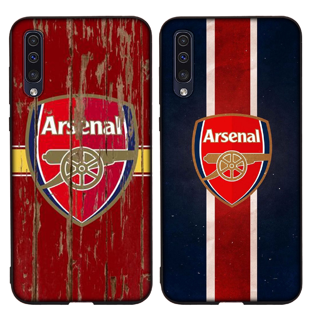 Ốp lưng logo đội bóng Arsenal nhiều mẫu cho điện thoại Samsung Galaxy A51 A71 A81 A91 J7 Duo Note 10 Plus Lite 8 9