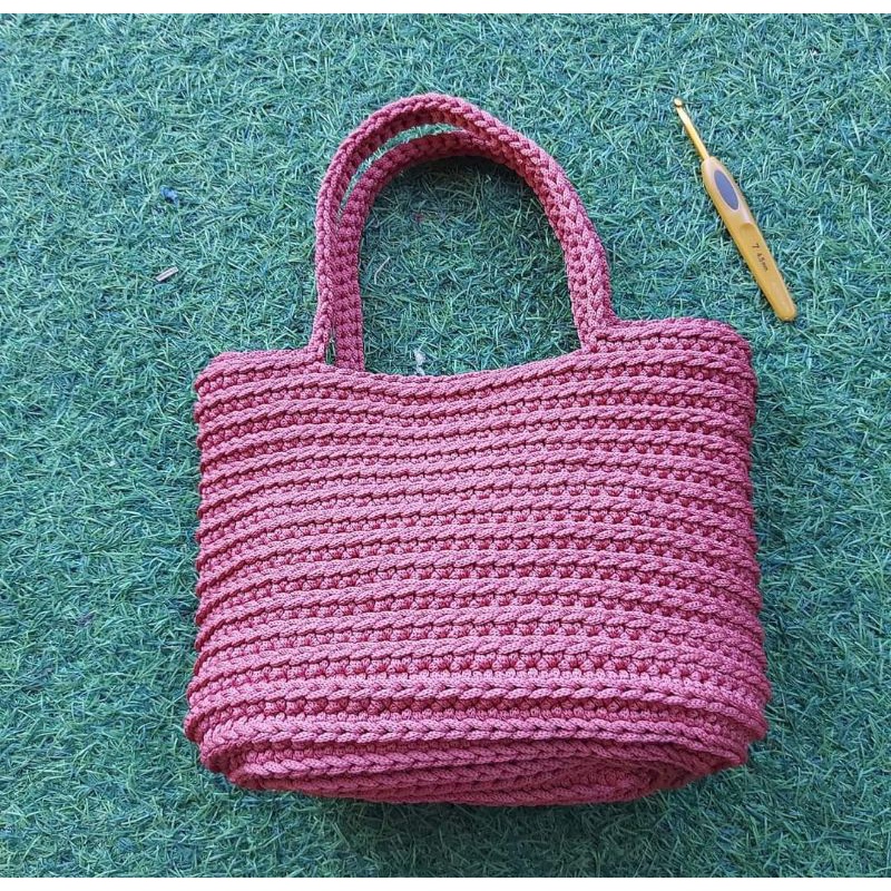 Sợi Chainy Cotton 300gr móc túi siêu nhanh k xù