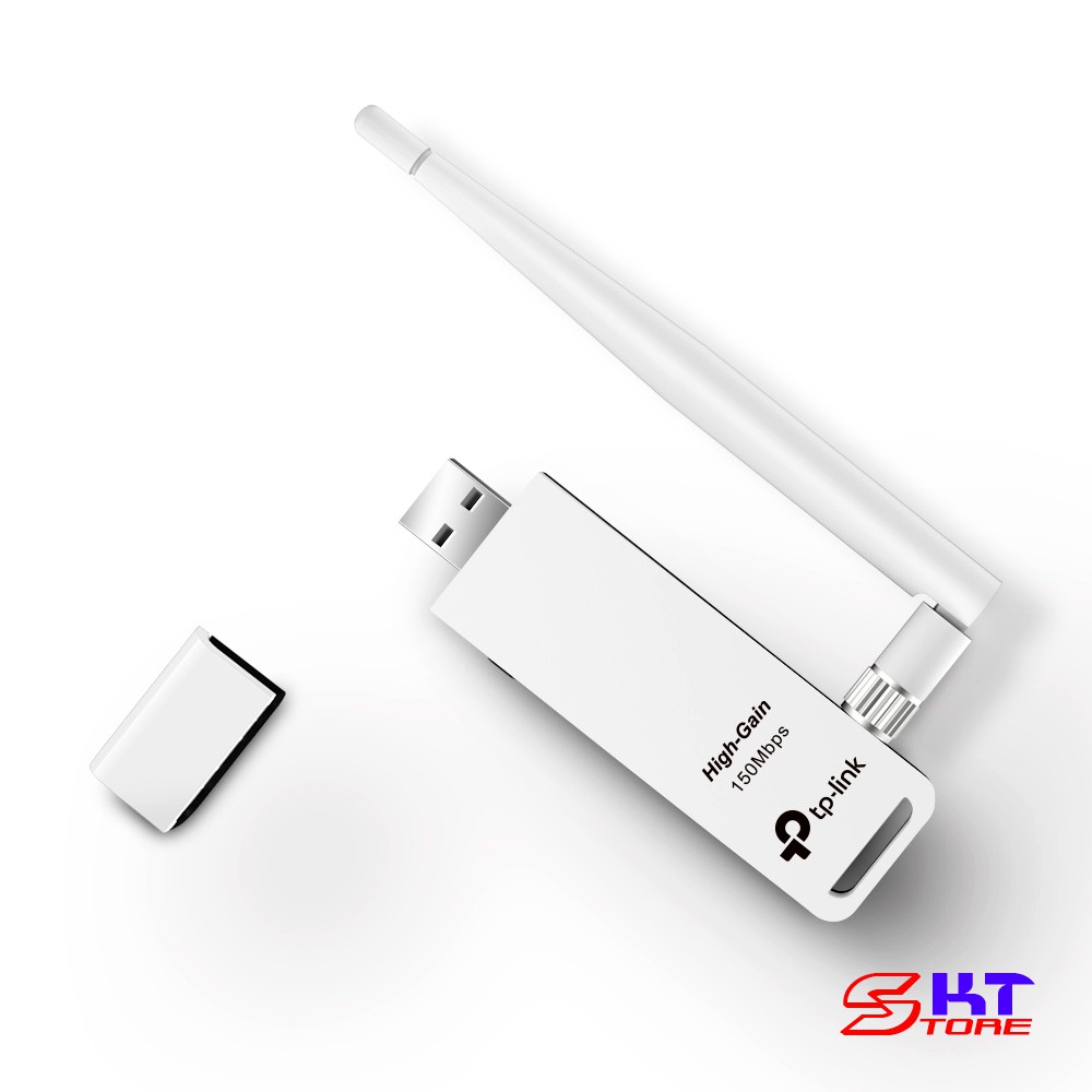 USB Thu Sóng Wifi Tp-Link TL-WN722N Chuẩn N Tốc Độ 150Mbps - Hàng Chính Hãng
