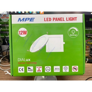 Đèn âm trần led panel tròn rpl-12