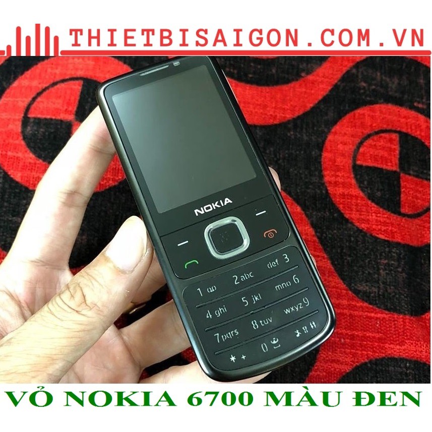 VỎ NOKIA 6700 ĐEN