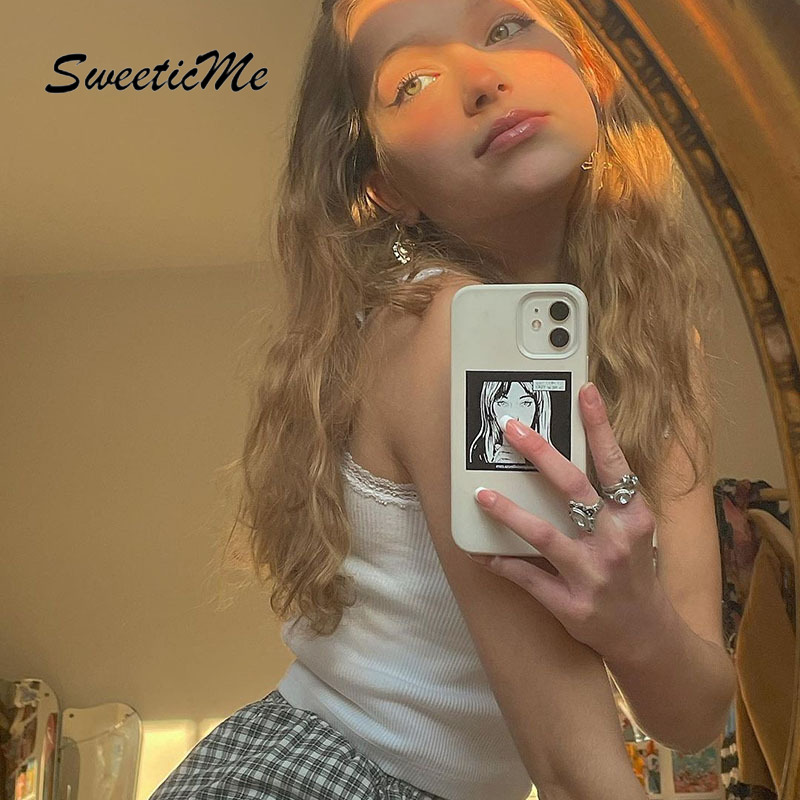 Áo tăng màu thời trang mới   dành cho nữ của SweeticMe