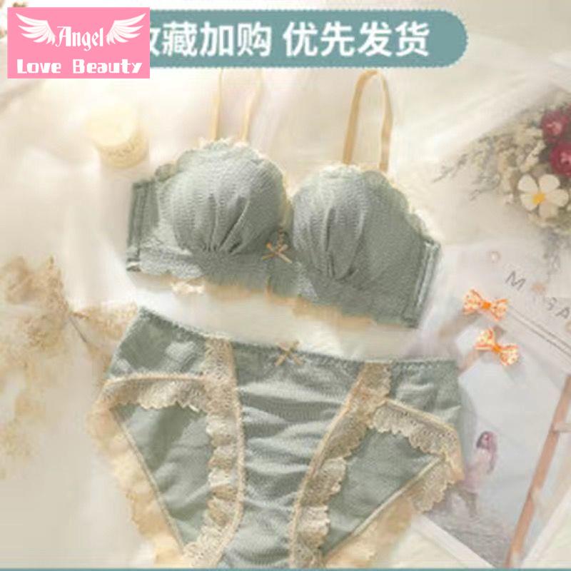 Bộ Đồ Lót Ren Không Gọng Thép Chống Chảy Xệ Có Thể Điều Chỉnh