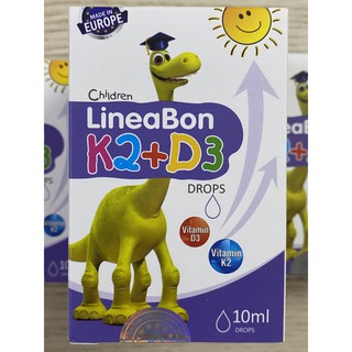 LineaBon K2+D3, Bổ Sung Vitamin D3K2 Hấp Thu Tối Đa Calci,Phát Triển Toàn Diện Cho Bé