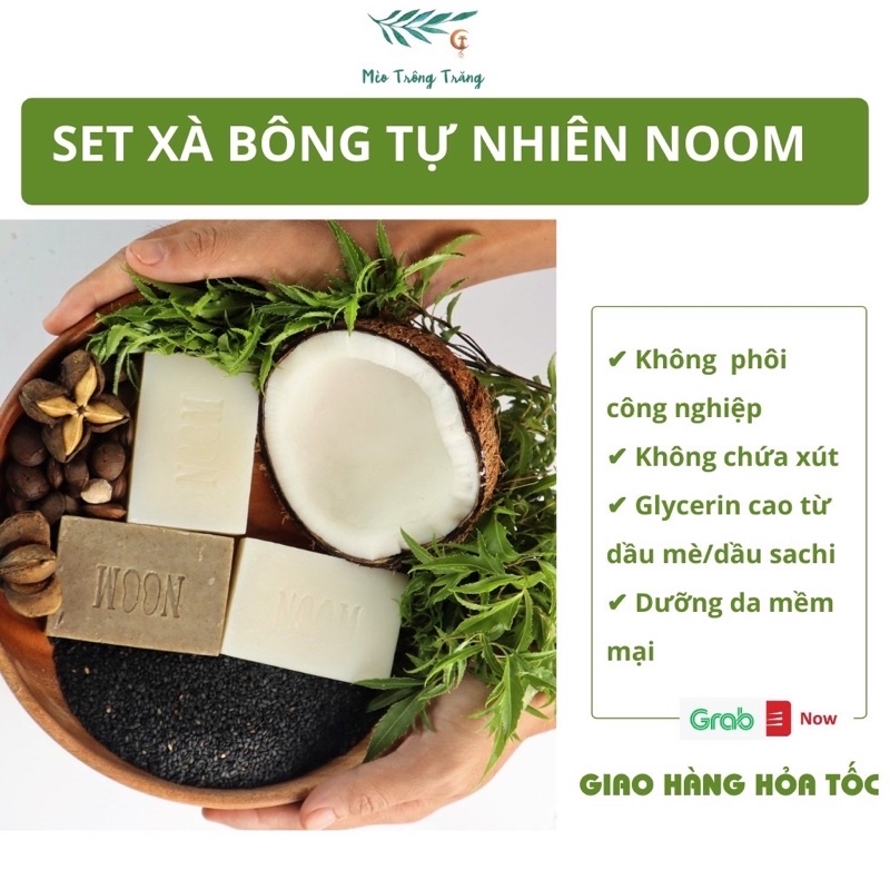 Xà bông Noom mềm mại, mịn màng cho làn da