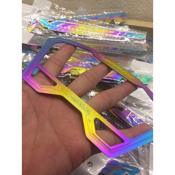 Viền đồng hồ Vario, Tem titan dán đồng hồ Vario