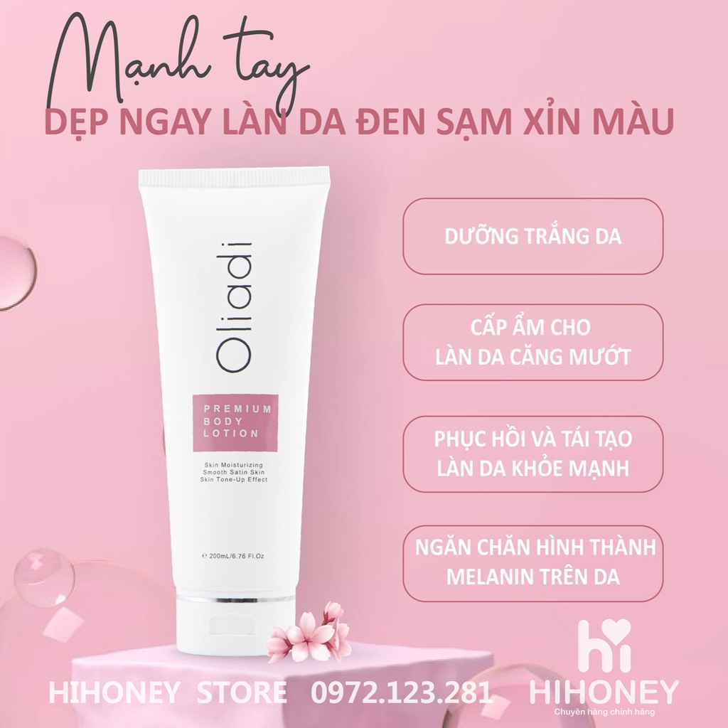 [Hot] Kem body phân tử OLIADI - kem dưỡng da quốc dân chuẩn quốc tế