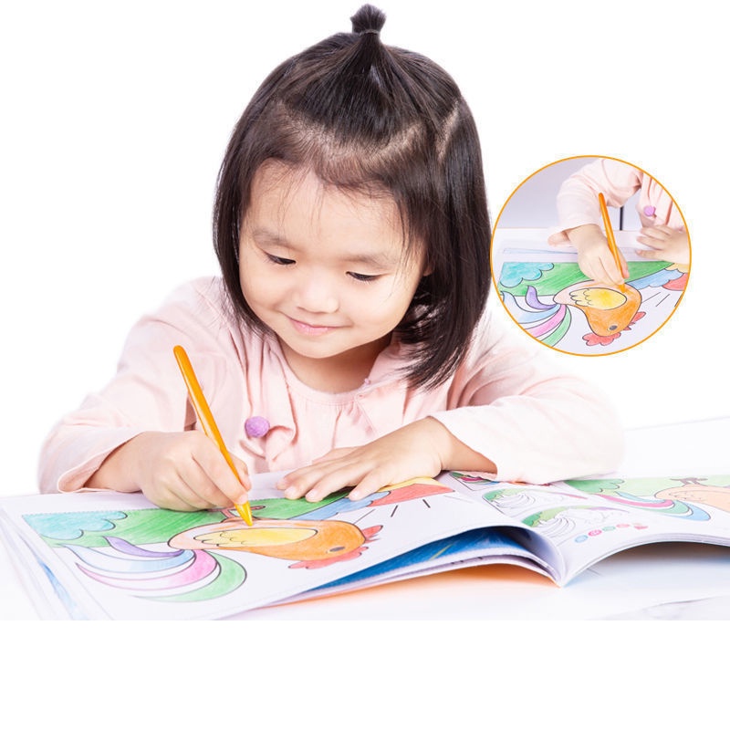 Bộ 24/36 Bút Màu Sáp Hữu Cơ Tự Nhiên An Toàn Cho Bé Tập Vẽ - Tiệm Tô Màu Thanh Xuân