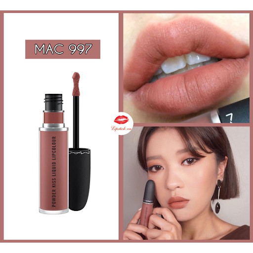 [Có Bill/Chính Hãng] Son Kem Mac Lì Powder Kiss Liquid Lipcolour Full Size