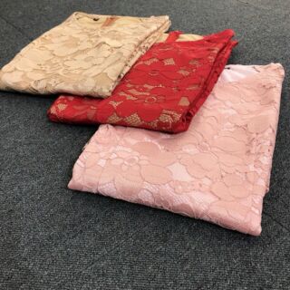 Set áo dài ren cách tân